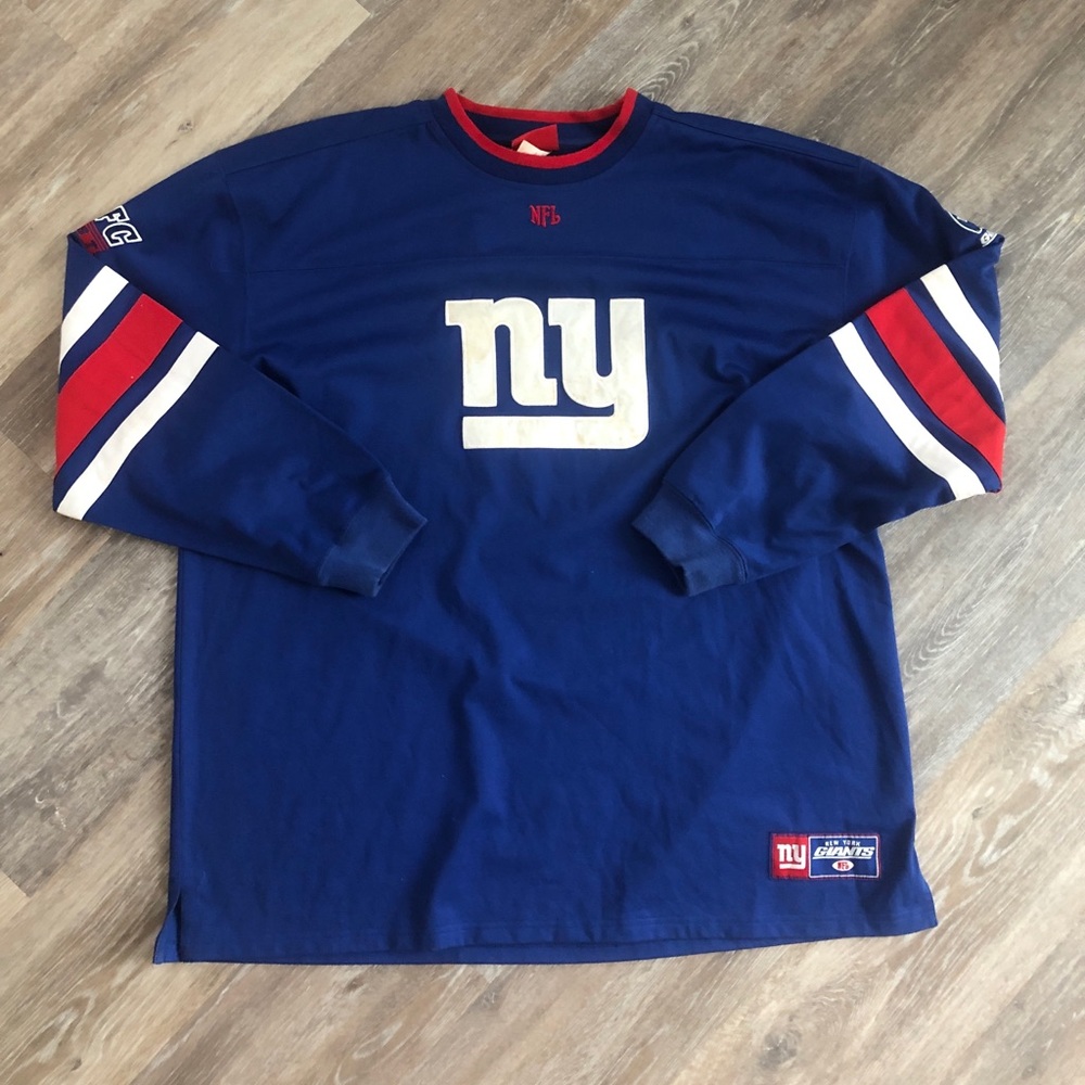 NY GIANTS LONG SLEEVE SHIRT